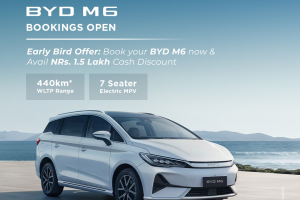 Cimex Inc. Pvt. Ltd. Announces Booking Open for BYD M6: Nepal’s First Premium 7-Seater Electric MPV